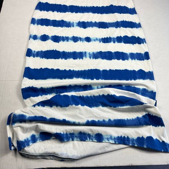Lauren Ralph Lauren Maxi Tank Dress Tie Dye Sleeveless Beachy Resortwear XL NEW - Picture 3 of 13